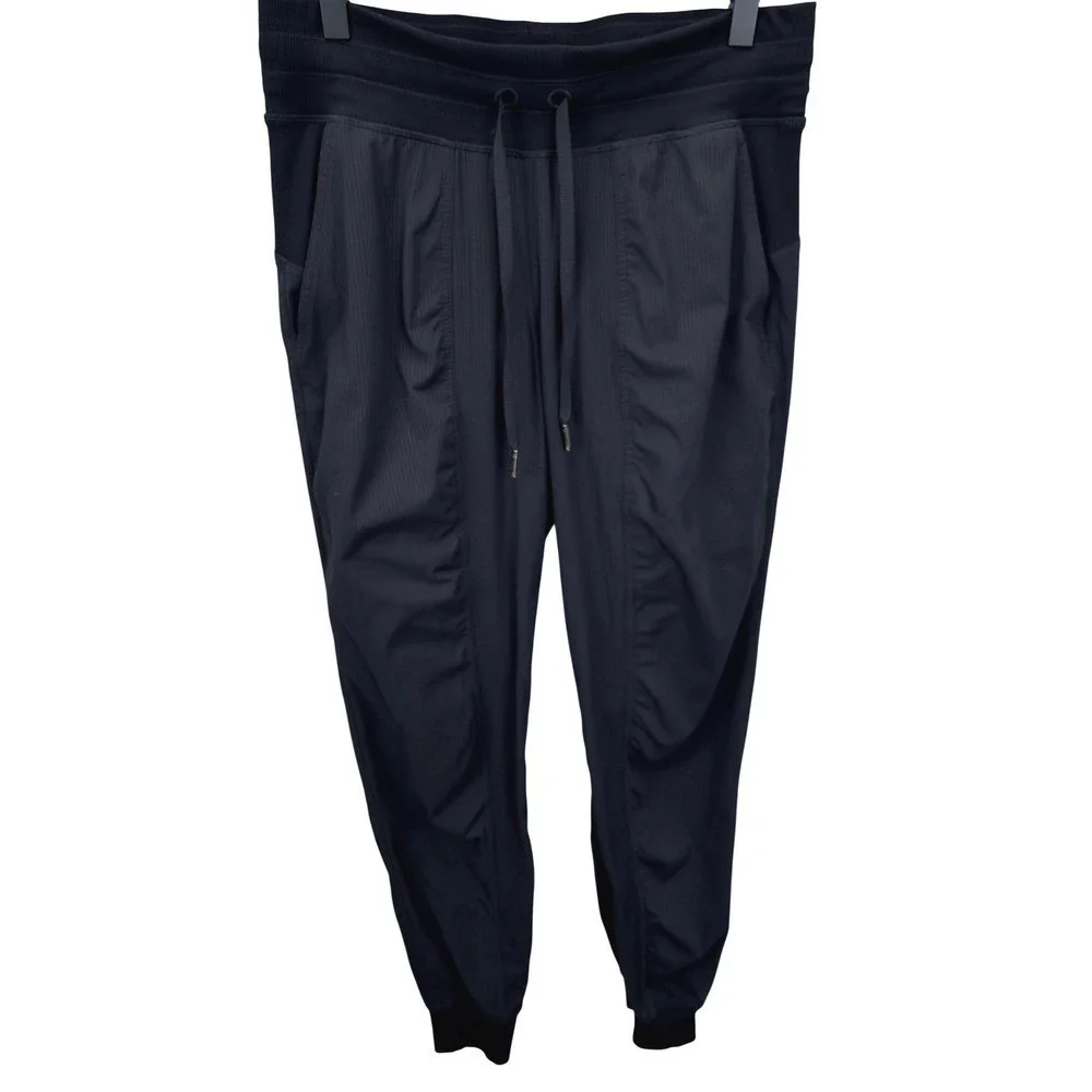 Lululemon Dance Studio Mid Rise Jogger 1st Release Black LW5ENMS Womens Size 6